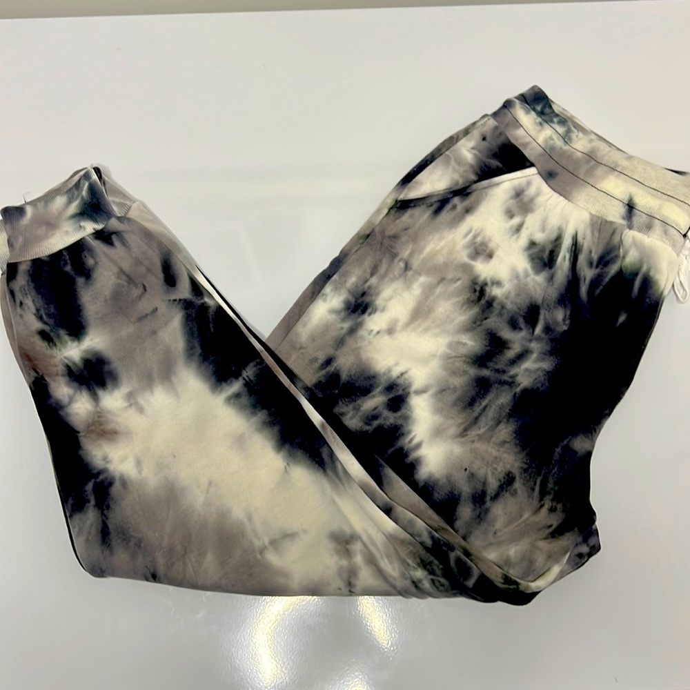 Tie Dye Drawstring Joggers with Pockets